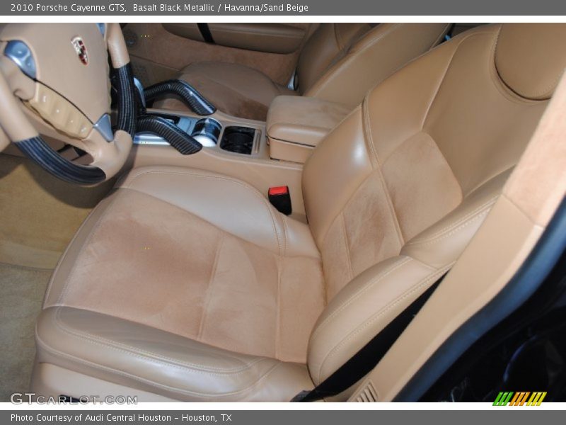 Front Seat of 2010 Cayenne GTS