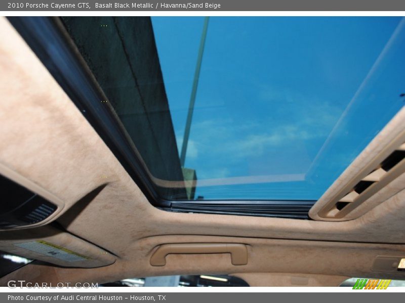 Basalt Black Metallic / Havanna/Sand Beige 2010 Porsche Cayenne GTS
