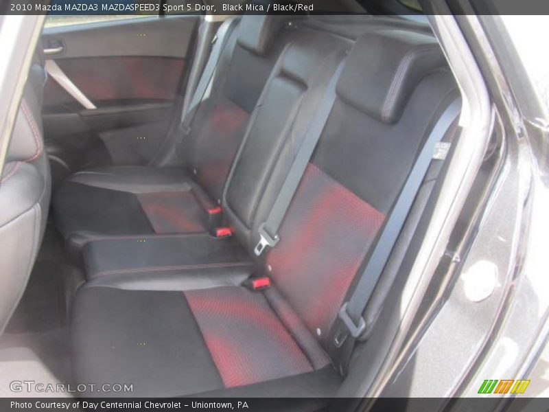 Black Mica / Black/Red 2010 Mazda MAZDA3 MAZDASPEED3 Sport 5 Door