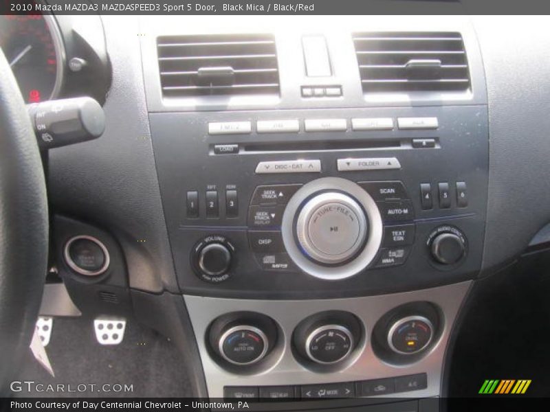 Black Mica / Black/Red 2010 Mazda MAZDA3 MAZDASPEED3 Sport 5 Door