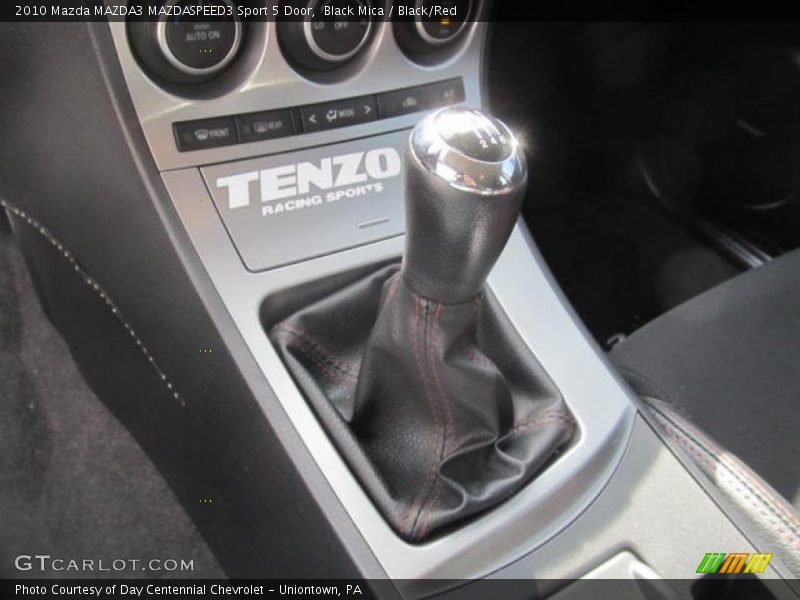 Black Mica / Black/Red 2010 Mazda MAZDA3 MAZDASPEED3 Sport 5 Door