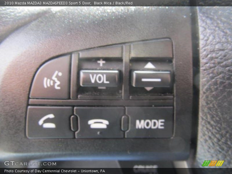 Black Mica / Black/Red 2010 Mazda MAZDA3 MAZDASPEED3 Sport 5 Door