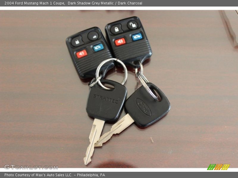 Dark Shadow Grey Metallic / Dark Charcoal 2004 Ford Mustang Mach 1 Coupe