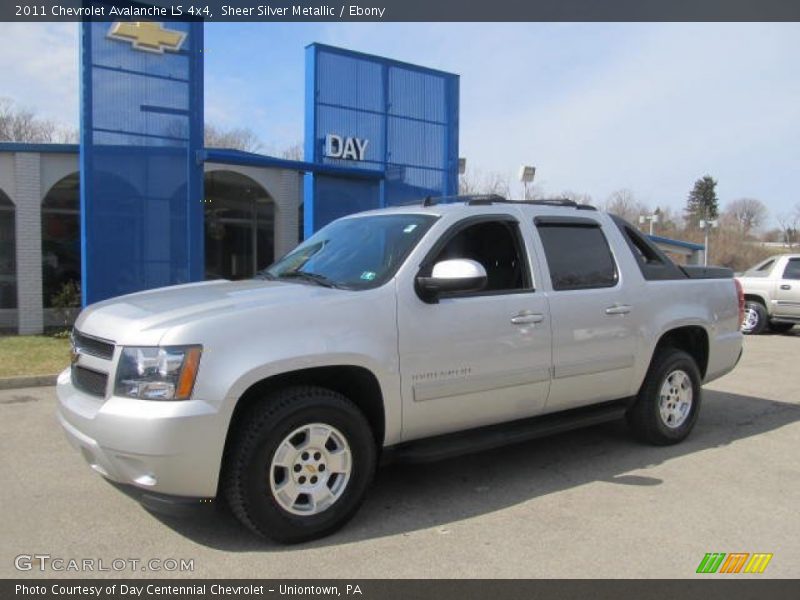 Sheer Silver Metallic / Ebony 2011 Chevrolet Avalanche LS 4x4
