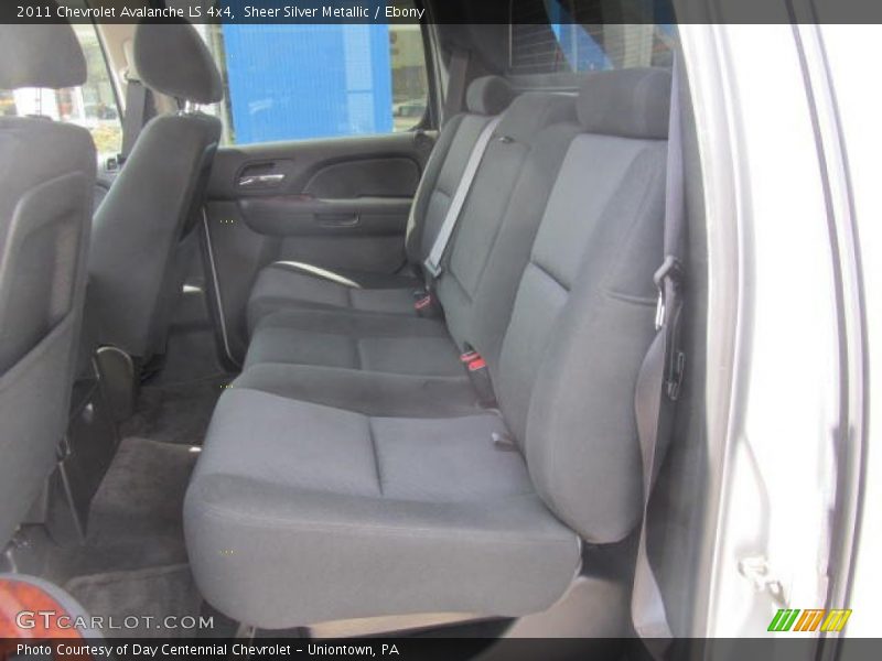 Sheer Silver Metallic / Ebony 2011 Chevrolet Avalanche LS 4x4