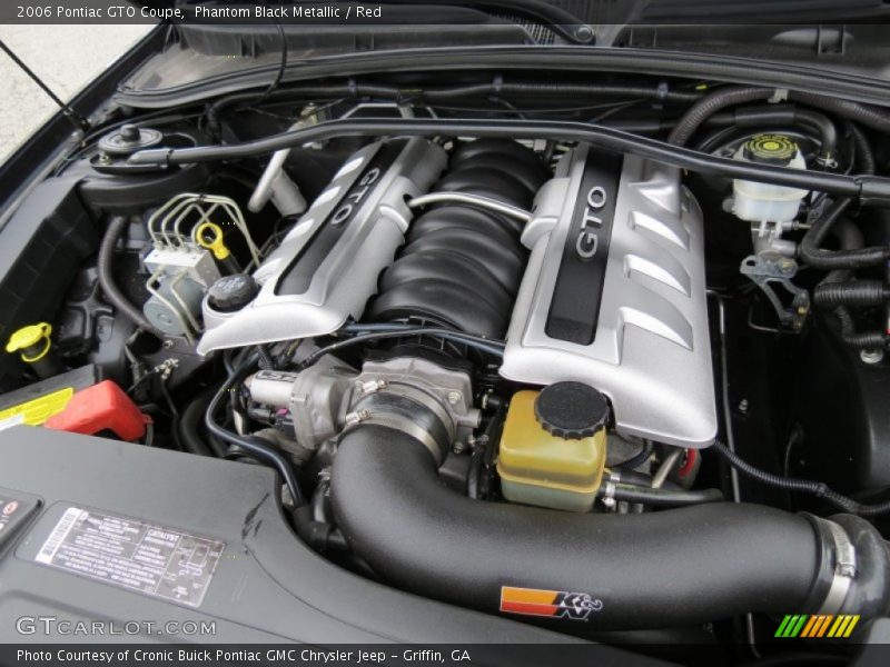  2006 GTO Coupe Engine - 6.0 Liter OHV 16 Valve LS2 V8