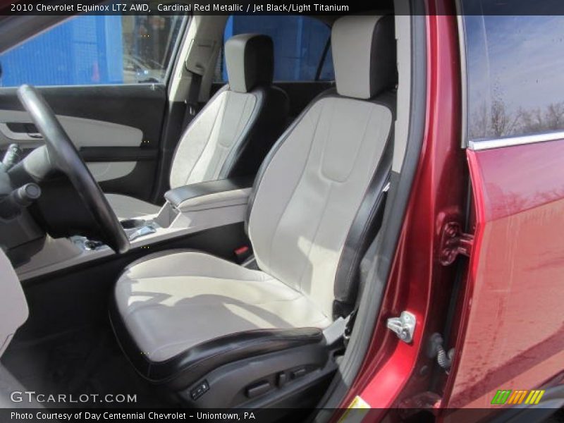 Cardinal Red Metallic / Jet Black/Light Titanium 2010 Chevrolet Equinox LTZ AWD