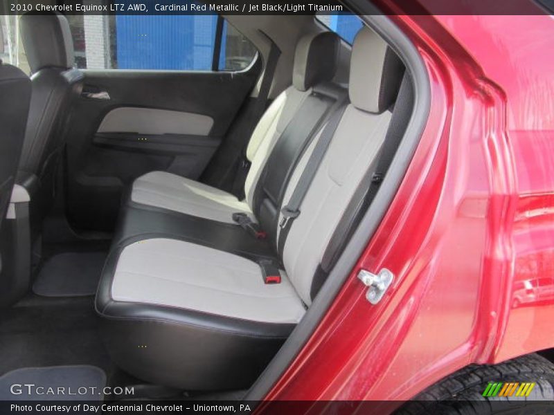 Cardinal Red Metallic / Jet Black/Light Titanium 2010 Chevrolet Equinox LTZ AWD