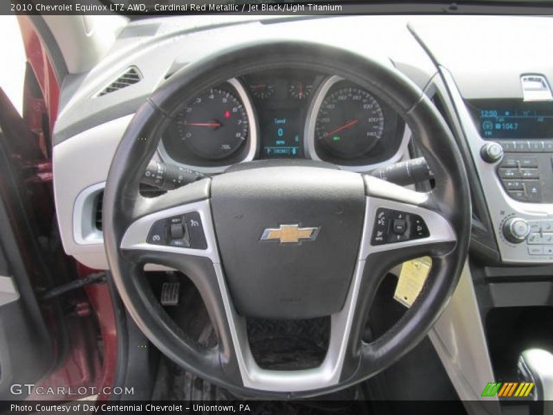 Cardinal Red Metallic / Jet Black/Light Titanium 2010 Chevrolet Equinox LTZ AWD