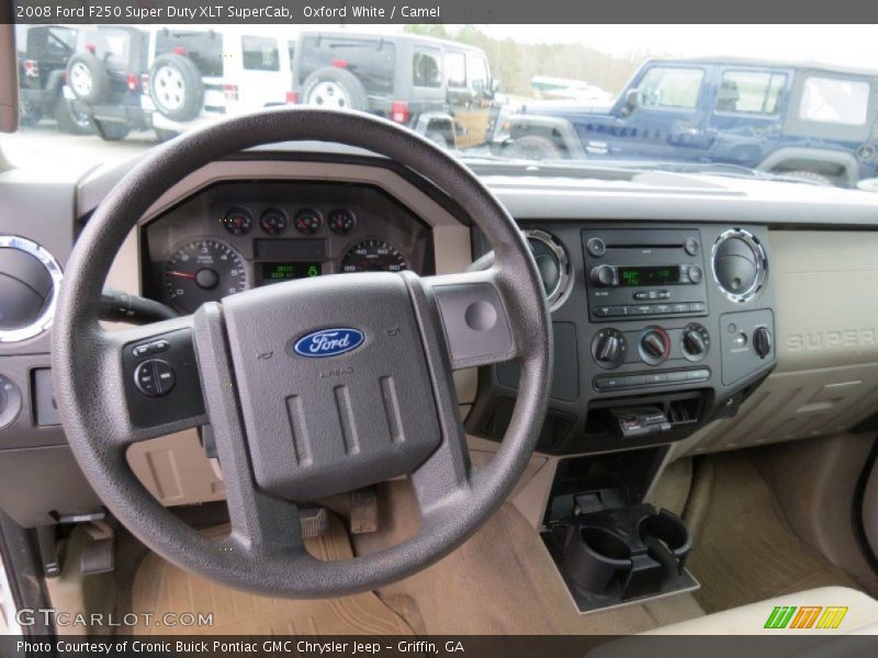 Dashboard of 2008 F250 Super Duty XLT SuperCab