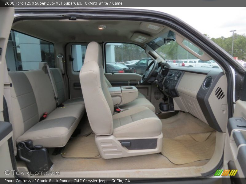 Front Seat of 2008 F250 Super Duty XLT SuperCab