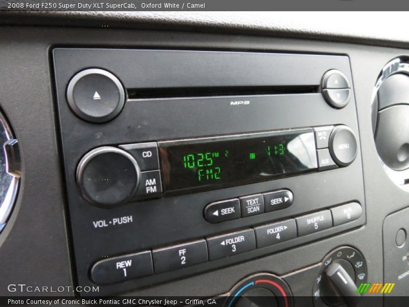 Audio System of 2008 F250 Super Duty XLT SuperCab