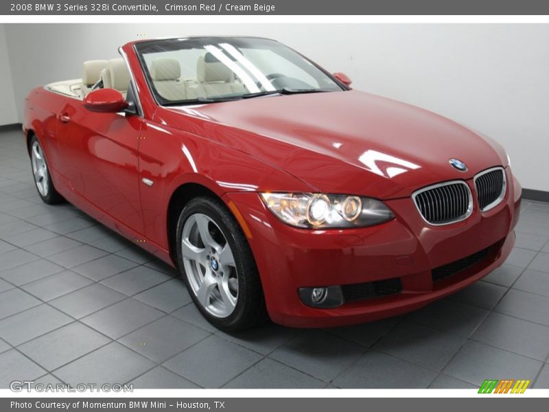 Front 3/4 View of 2008 3 Series 328i Convertible