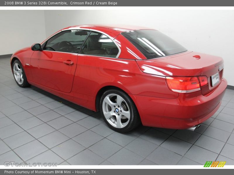  2008 3 Series 328i Convertible Crimson Red