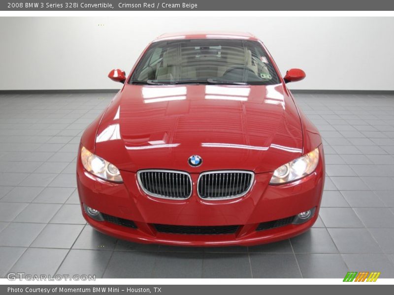 Crimson Red / Cream Beige 2008 BMW 3 Series 328i Convertible