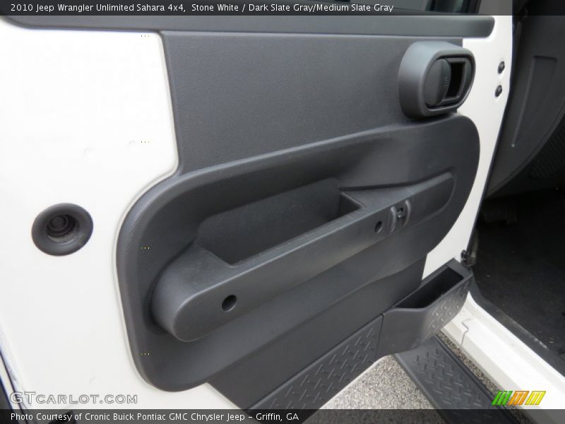 Stone White / Dark Slate Gray/Medium Slate Gray 2010 Jeep Wrangler Unlimited Sahara 4x4