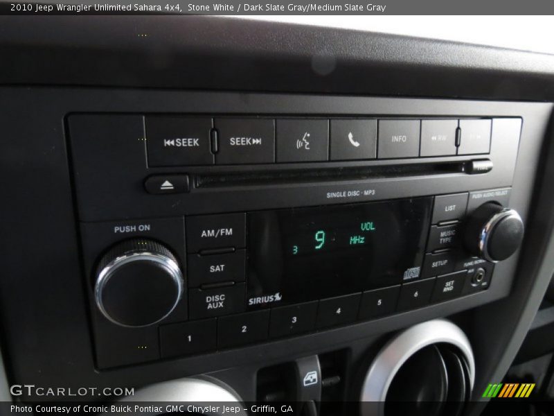 Stone White / Dark Slate Gray/Medium Slate Gray 2010 Jeep Wrangler Unlimited Sahara 4x4