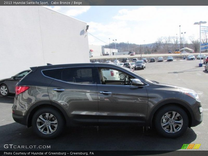 Cabo Bronze / Beige 2013 Hyundai Santa Fe Sport