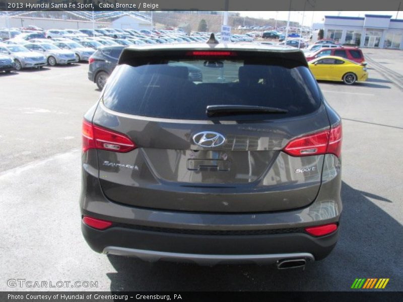 Cabo Bronze / Beige 2013 Hyundai Santa Fe Sport