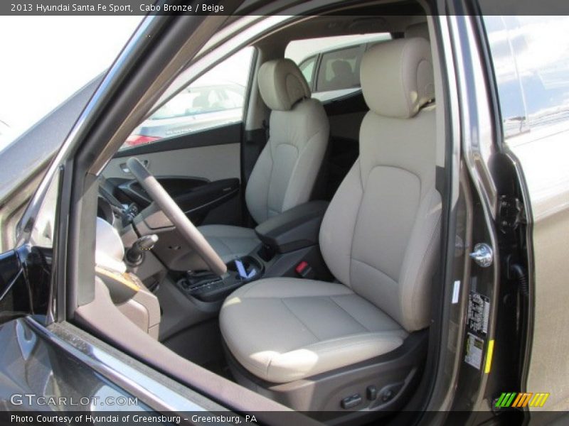 Cabo Bronze / Beige 2013 Hyundai Santa Fe Sport