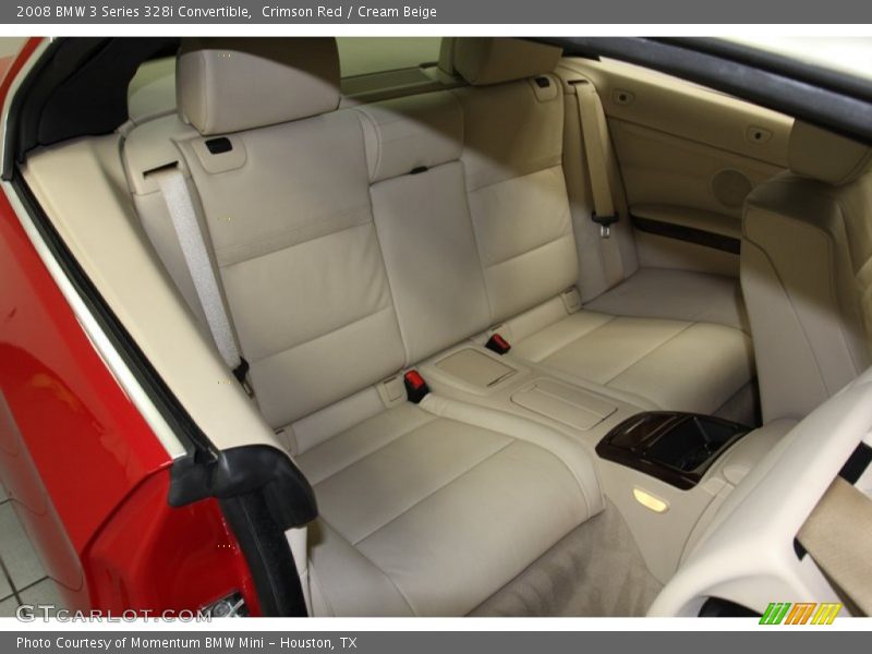 Rear Seat of 2008 3 Series 328i Convertible