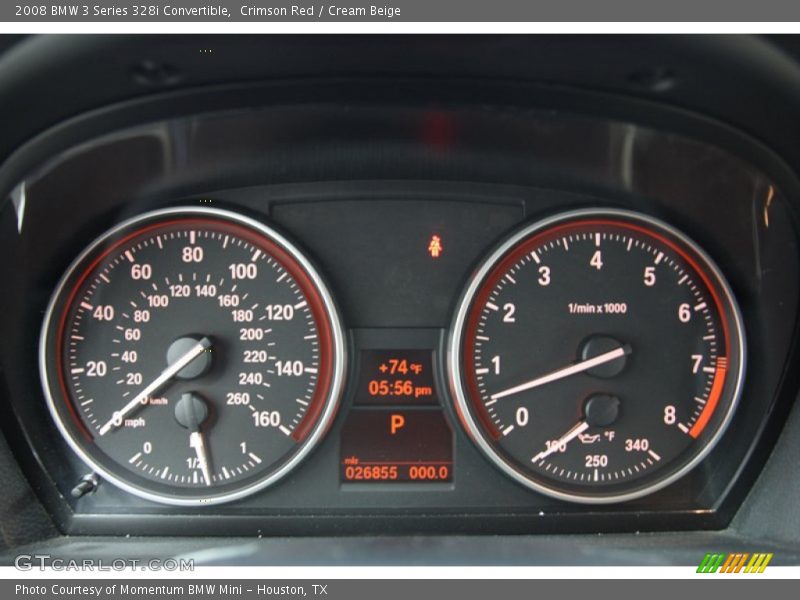  2008 3 Series 328i Convertible 328i Convertible Gauges