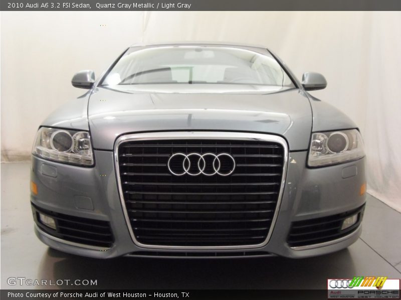 Quartz Gray Metallic / Light Gray 2010 Audi A6 3.2 FSI Sedan