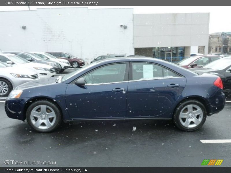  2009 G6 Sedan Midnight Blue Metallic