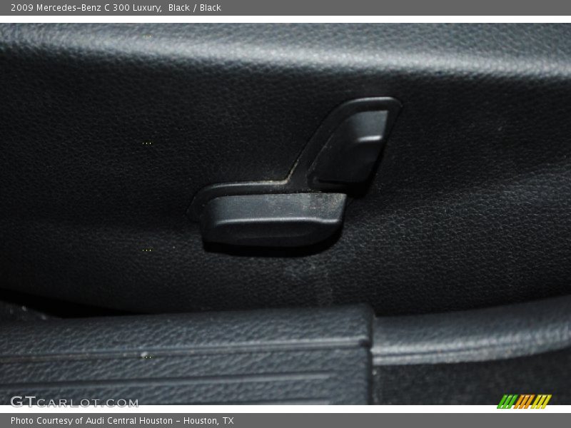 Black / Black 2009 Mercedes-Benz C 300 Luxury