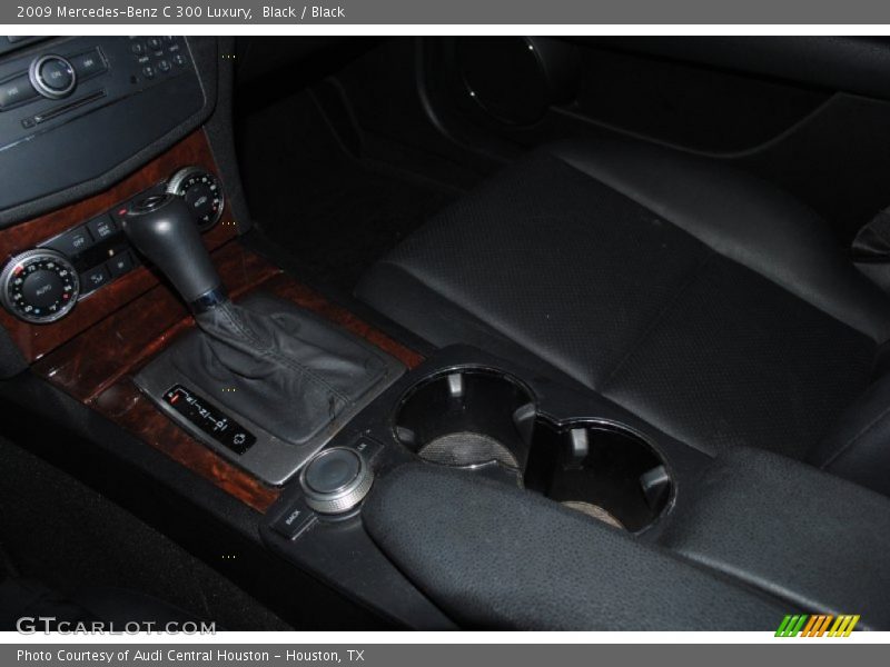 Black / Black 2009 Mercedes-Benz C 300 Luxury