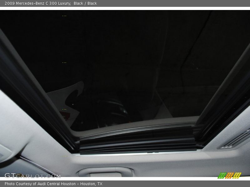 Black / Black 2009 Mercedes-Benz C 300 Luxury