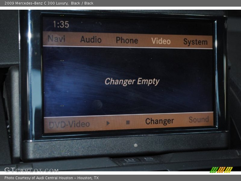 Black / Black 2009 Mercedes-Benz C 300 Luxury