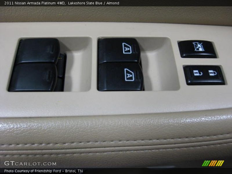 Lakeshore Slate Blue / Almond 2011 Nissan Armada Platinum 4WD