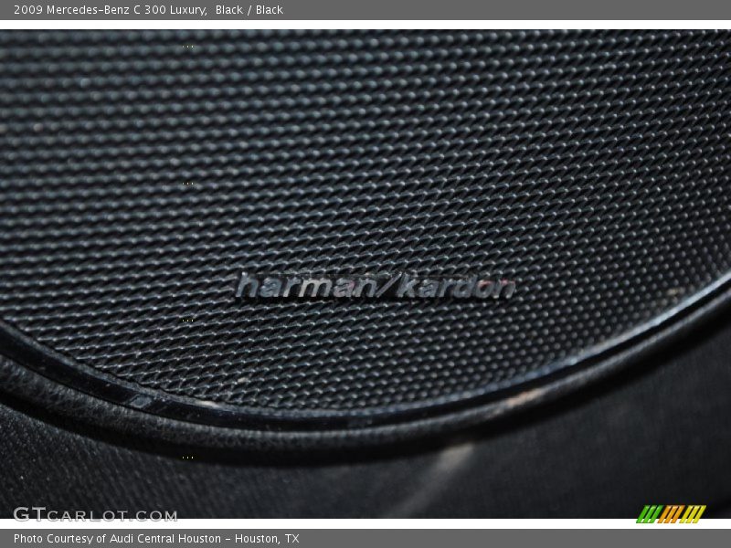 Black / Black 2009 Mercedes-Benz C 300 Luxury