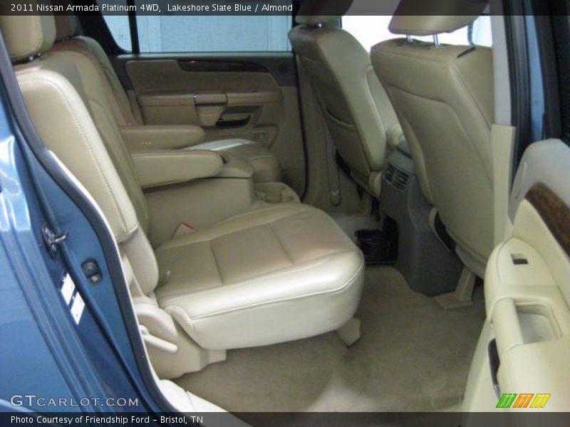 Lakeshore Slate Blue / Almond 2011 Nissan Armada Platinum 4WD