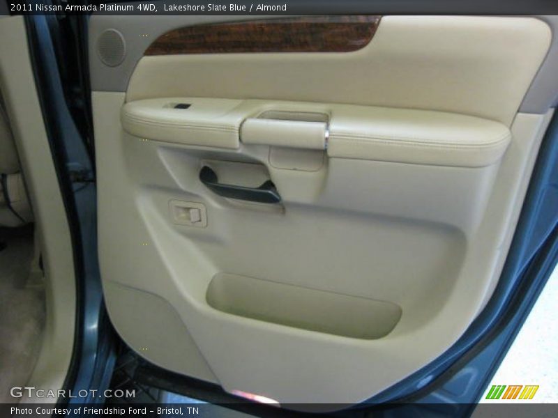 Lakeshore Slate Blue / Almond 2011 Nissan Armada Platinum 4WD