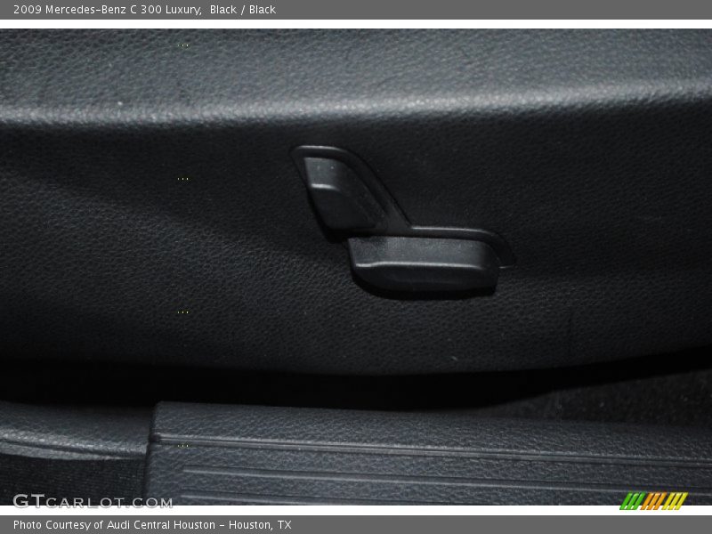 Black / Black 2009 Mercedes-Benz C 300 Luxury
