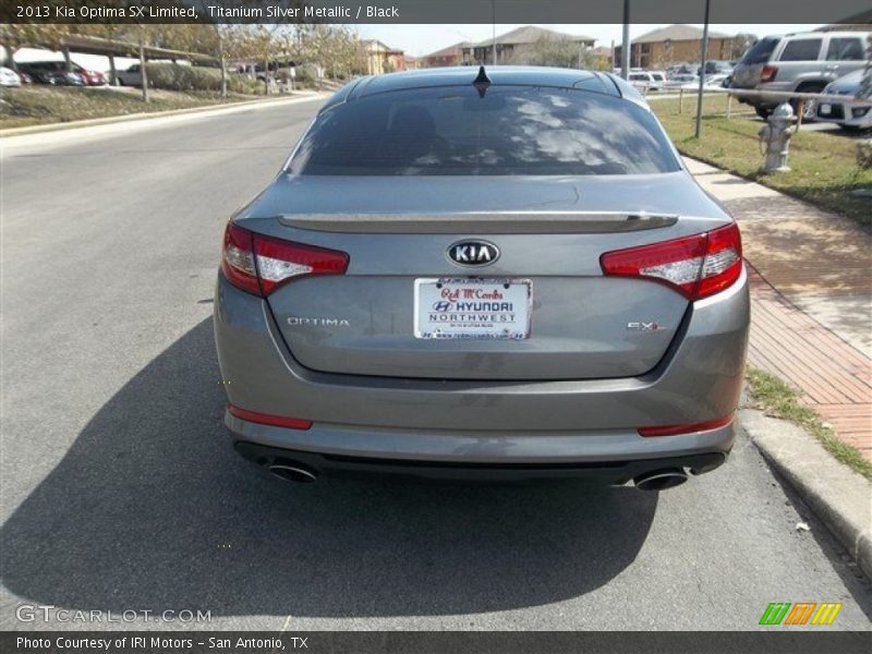 Titanium Silver Metallic / Black 2013 Kia Optima SX Limited