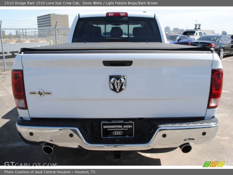 Stone White / Light Pebble Beige/Bark Brown 2010 Dodge Ram 1500 Lone Star Crew Cab