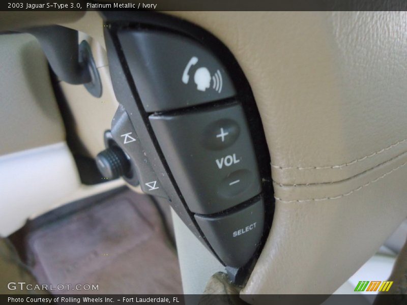 Controls of 2003 S-Type 3.0