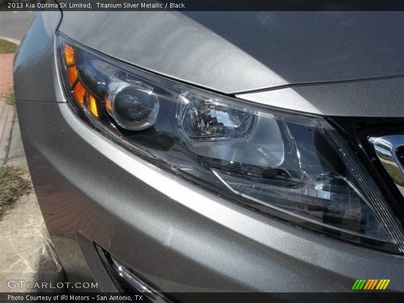 Titanium Silver Metallic / Black 2013 Kia Optima SX Limited