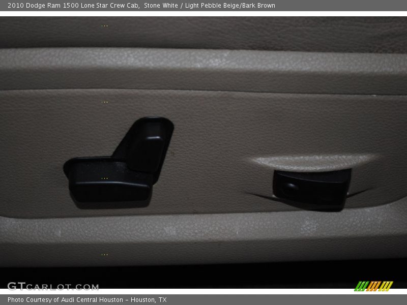 Stone White / Light Pebble Beige/Bark Brown 2010 Dodge Ram 1500 Lone Star Crew Cab