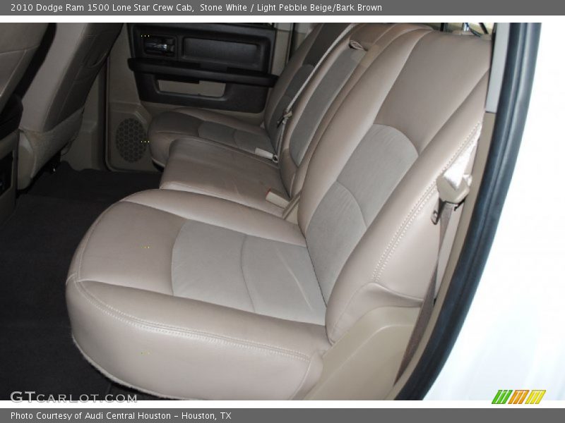 Stone White / Light Pebble Beige/Bark Brown 2010 Dodge Ram 1500 Lone Star Crew Cab