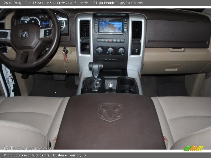 Stone White / Light Pebble Beige/Bark Brown 2010 Dodge Ram 1500 Lone Star Crew Cab