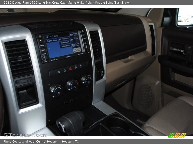 Stone White / Light Pebble Beige/Bark Brown 2010 Dodge Ram 1500 Lone Star Crew Cab
