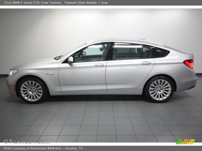  2010 5 Series 535i Gran Turismo Titanium Silver Metallic