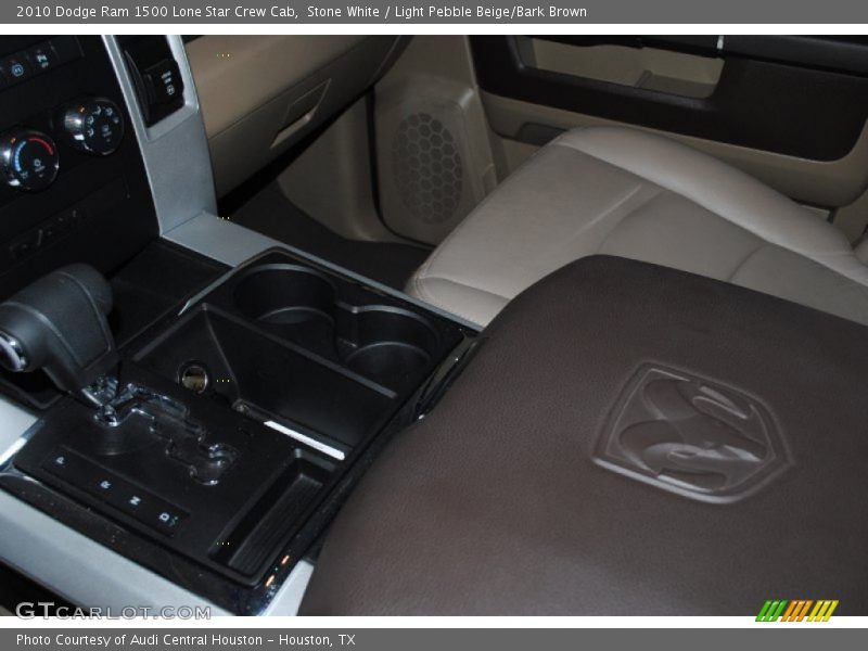 Stone White / Light Pebble Beige/Bark Brown 2010 Dodge Ram 1500 Lone Star Crew Cab