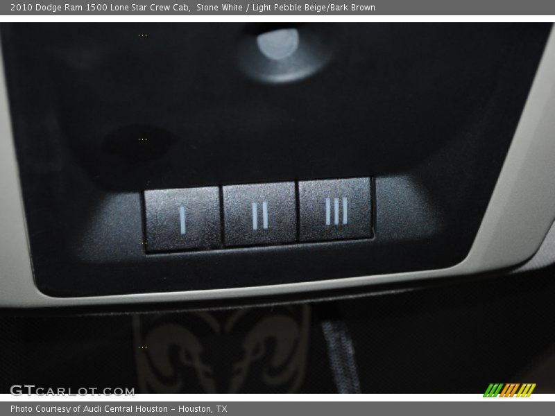 Stone White / Light Pebble Beige/Bark Brown 2010 Dodge Ram 1500 Lone Star Crew Cab