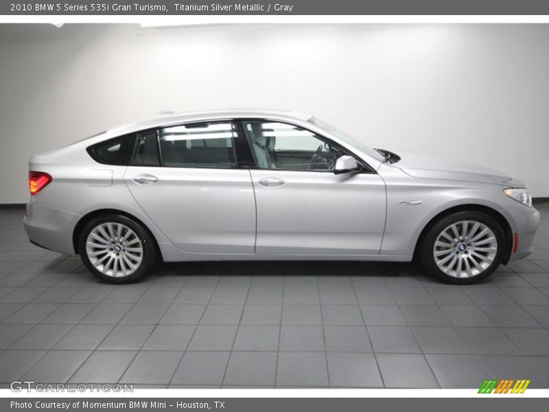  2010 5 Series 535i Gran Turismo Titanium Silver Metallic