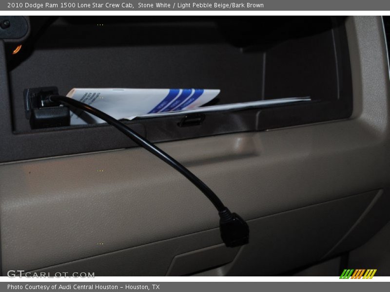 Stone White / Light Pebble Beige/Bark Brown 2010 Dodge Ram 1500 Lone Star Crew Cab